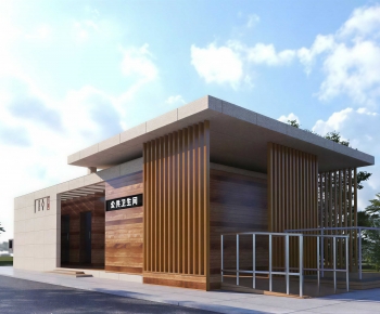 Modern Public Building-ID:393120054