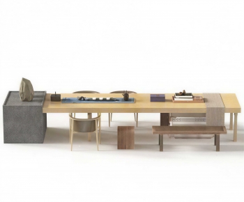 New Chinese Style Tea Tables And Chairs-ID:178018099