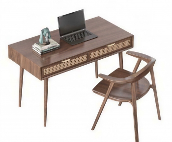 Modern Computer Desk And Chair-ID:533046013