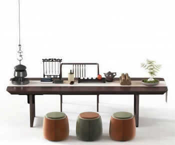 New Chinese Style Tea Tables And Chairs-ID:995245939