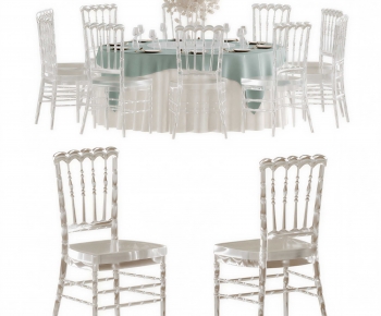 Modern Dining Table And Chairs-ID:564755923