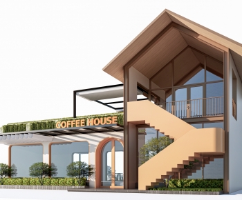 Modern Appearance Of Commercial Building-ID:804054985