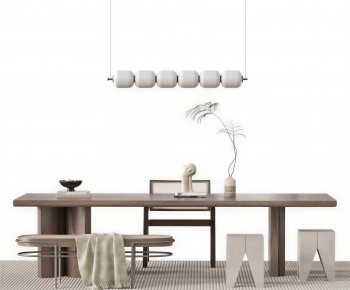 Modern Computer Desk And Chair-ID:150437126