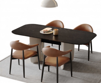 Modern Dining Table And Chairs-ID:887377989