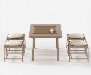 New Chinese Style Tea Tables And Chairs-ID:836229313