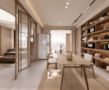 New Chinese Style Dining Room-ID:634319873