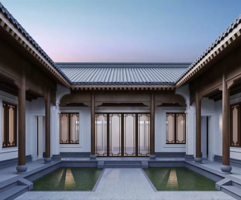 Chinese Style Ancient Architectural Buildings-ID:427140006