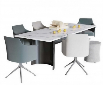 Modern Dining Table And Chairs-ID:682044986