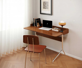 Modern Computer Desk And Chair-ID:442163948
