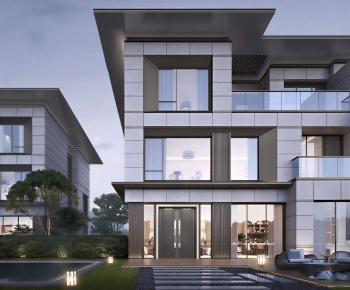 Modern Courtyard/landscape-ID:972819096