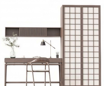 Modern Computer Desk And Chair-ID:926748992