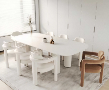 Modern Dining Table And Chairs-ID:915082933