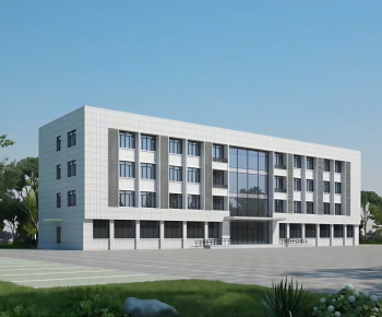 Modern Appearance Of Commercial Building-ID:457990884