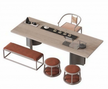 New Chinese Style Tea Tables And Chairs-ID:951903104