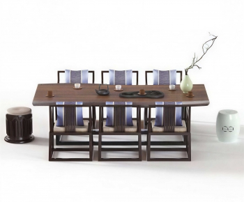 New Chinese Style Tea Tables And Chairs-ID:339479926