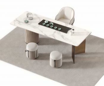 New Chinese Style Tea Tables And Chairs-ID:990732913