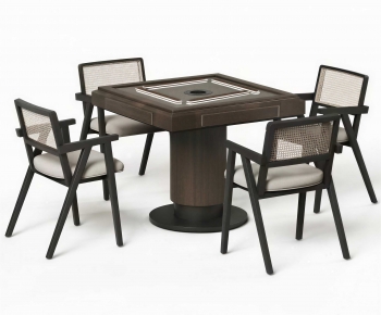 Modern Mahjong Tables And Chairs-ID:700124038