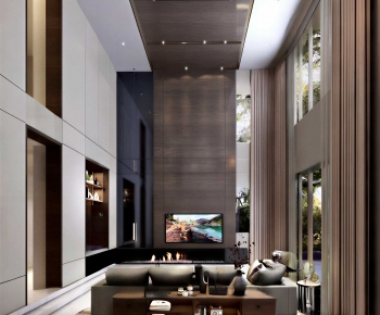 Modern A Living Room-ID:890806911