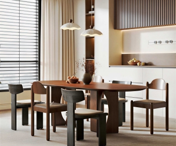 Modern Dining Room-ID:666825061