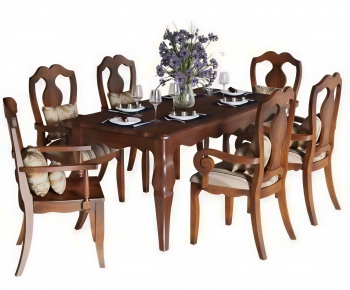 Modern Dining Table And Chairs-ID:825736058