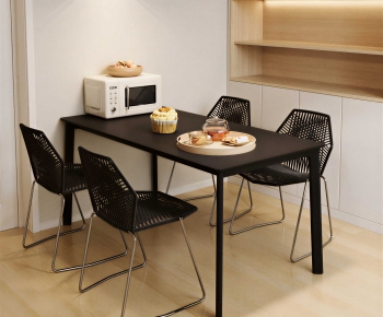 Modern Dining Table And Chairs-ID:515489107