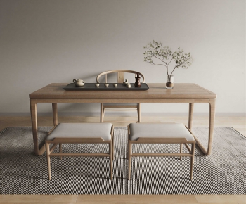 New Chinese Style Tea Tables And Chairs-ID:706774002