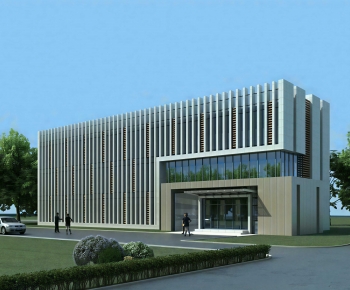 Modern Appearance Of Commercial Building-ID:855439904
