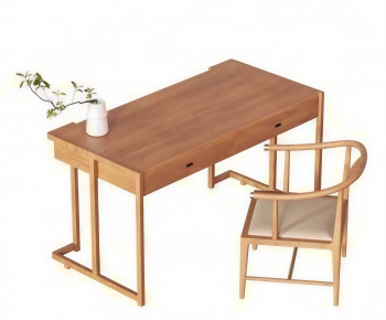 Modern Computer Desk And Chair-ID:944031002