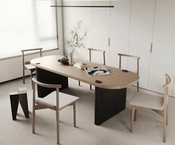 Modern Dining Table And Chairs-ID:310220963