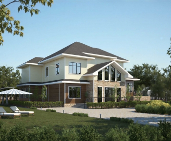 Modern Detached Villa-ID:550664904