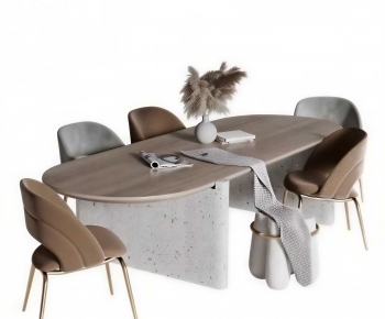 Modern Dining Table And Chairs-ID:320092921