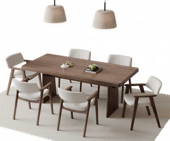 Modern Dining Table And Chairs-ID:713943005