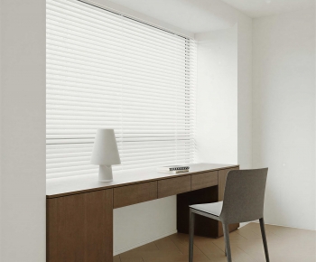 Modern Computer Desk And Chair-ID:806077967