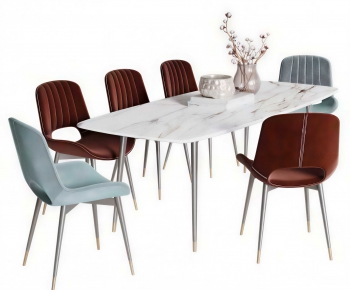 Modern Dining Table And Chairs-ID:834840065