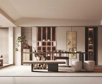 New Chinese Style Tea House-ID:930355071