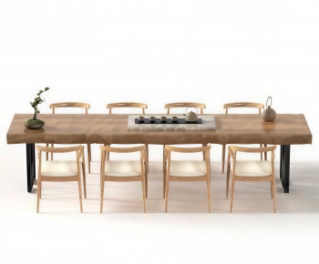 New Chinese Style Tea Tables And Chairs-ID:348730091