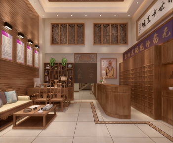 New Chinese Style Hospital-ID:447942027