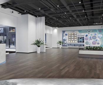 Modern Exhibition Hall-ID:418073895