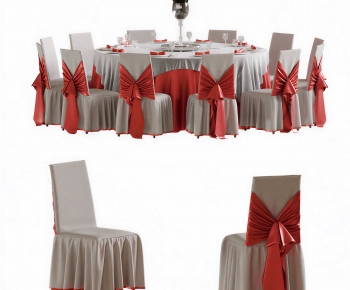 Modern Dining Table And Chairs-ID:721184979