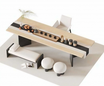 New Chinese Style Tea Tables And Chairs-ID:152149925