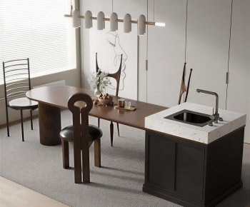 Modern Dining Table And Chairs-ID:256190319