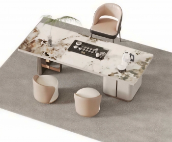 New Chinese Style Tea Tables And Chairs-ID:197860003