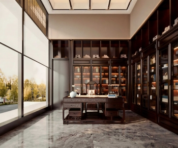 New Chinese Style Study Space-ID:384516952