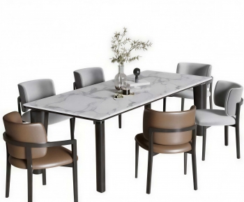 Modern Dining Table And Chairs-ID:467883115