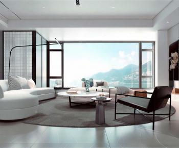 Modern A Living Room-ID:604666958