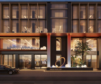 Modern Facade Element-ID:148231039