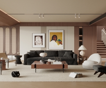 Modern A Living Room-ID:409061914