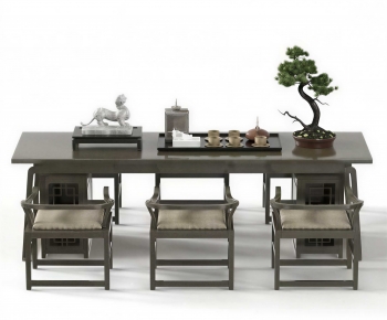 New Chinese Style Tea Tables And Chairs-ID:871696009