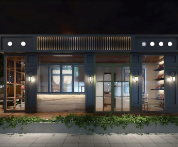 Modern Facade Element-ID:581413988