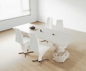 Modern Dining Table And Chairs-ID:236203911